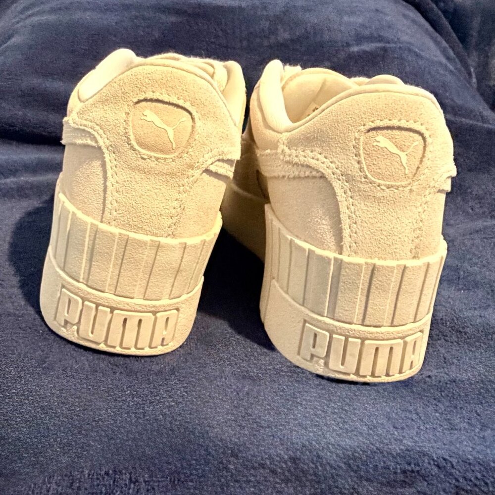 Puma Platform Sneakers -beige suede